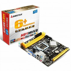 Motherboard Biostar H81MHV3 3.0 H81 Intel H81 LGA 1150