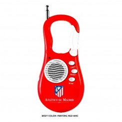 Transistorraadio Atlético Madrid Punane
