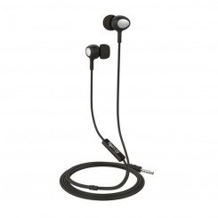 Headphones with Microphone Celly UP500 Black
