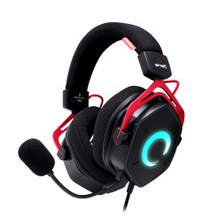 Headphones With Microphone FR-TEC FT2018 Black Red Multicolor