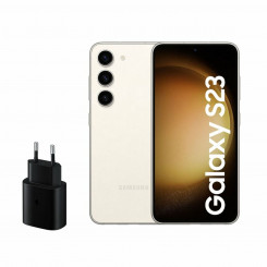 Smartphones Samsung Galaxy S23 White 6.1 Cream 256 GB Octa Core 8 GB RAM