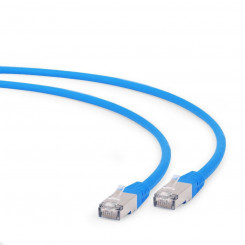 Жесткий сетевой кабель UTP категории 6 GEMBIRD PP6A-LSZHCU-B-0,5M Синий 50 см