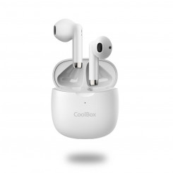 Bluetooth-гарнитура с микрофоном CoolBox TWS-01 Белая