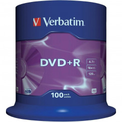 DVD-R Verbatim    100 Ühikut