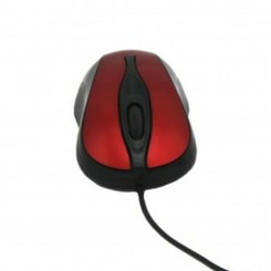 Мышь Titanum TM103R Черный Черный/Красный