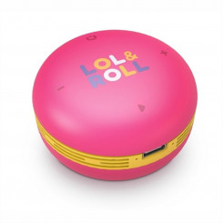 Портативная Bluetooth-колонка Energy Sistem Lol&Roll Pop Kids Pink 5 Вт 500 мАч