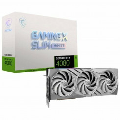 Graphics card MSI GeForce RTX 4080 GAMING X SLIM NVIDIA GeForce RTX 4080 16 GB RAM