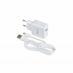 Зарядное устройство + кабель USB A – USB C DCU 66826 Белый (1 м)