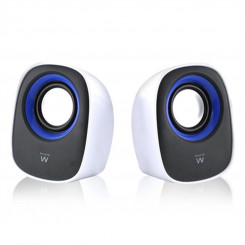Desktop Speakers Ewent EW3513 White Black 5 W