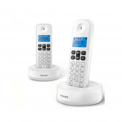 Беспроводной телефон Philips D1612W/34 1.6 300 мАч GAP (2 шт.) Белый