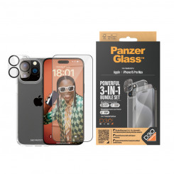 Защитное стекло для экрана мобильного телефона Panzer Glass B1175+2812 Apple iPhone 15 Pro Max