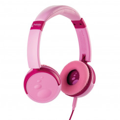 Headphones with microphone Pebble Gear Gear Pink