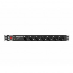 Switch panel Lanberg PDU-PRO-07F-0200-BK (2 m)