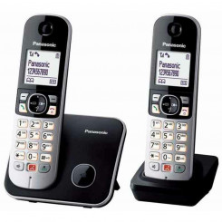 Cordless Telephone Panasonic KX-TG6852SPB Black