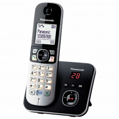 Беспроводной телефон Panasonic KX-TG6821FRB Черный Серый