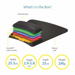Libisemisvastane matt Kensington SmartFit® mouse pad