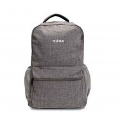Laptop Backpack Nilox NXURBANLG Gray