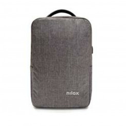 Laptop Backpack Nilox NXURBANPG Gray