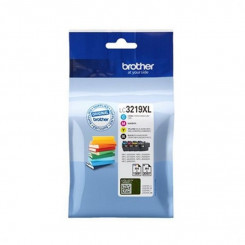 Compatible Ink Cartridge Brother LC3219XLVAL Yellow Black Fuchsia