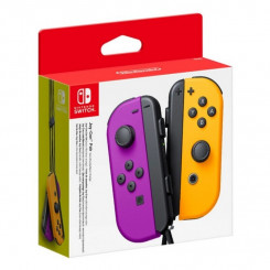 Беспроводной игровой контроллер Nintendo Joy-Con Фиолетовый Оранжевый