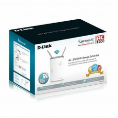 Wi-Fi Ripiiter D-Link DAP-1620 AC1200 10 / 100 / 1000 Mbps Valge