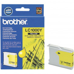 Original Ink cartridge Brother LC1000Y Yellow