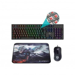 Keyboard with Gamer Mouse Hiditec PAC010026