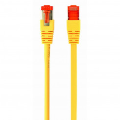 UTP Category 6 Rigid Network cable GEMBIRD PP6A-LSZHCU-Y-0.5M Yellow 50 cm