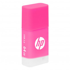 USB-накопитель HP X168 Розовый 64 ГБ