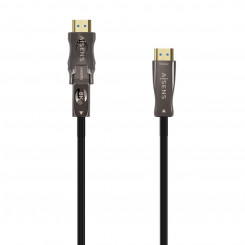 HDMI Cable Aisens A153-0647 Black 40 m