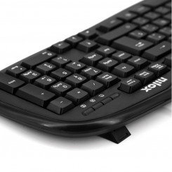 Клавиатура Nilox NXKBE000001, испанская Qwerty, черная