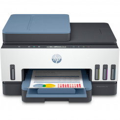 Multifunktsionaalne Printer HP Impresora multifunción HP Smart Tank 7306, Impresión, escaneado, copia, AAD y Wi-Fi, AAD de 35 ho