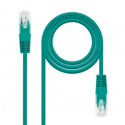 CAT 6 UTP Cable NANOCABLE 10.20.0401-GR Green 1 m