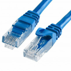 Жесткий сетевой кабель UTP категории 6 Equip 625437 Синий 50 см 0,5 м