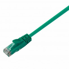 Жесткий сетевой кабель UTP категории 6 Equip 625447 Зеленый 50 см 0,5 м