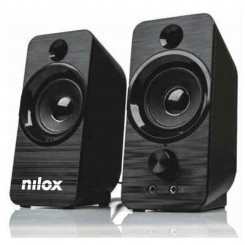 Desktop Speakers Nilox NXAPC02 6W Black