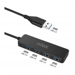 4-Port USB Hub Nilox NXHUB402 Must