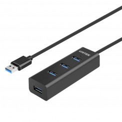 4-портовый USB-концентратор Unitek Y-3089 Must