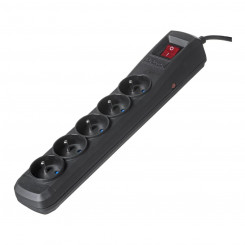 Socket - 5 Socket with switch Activejet ACP-5GN (1.5 m)