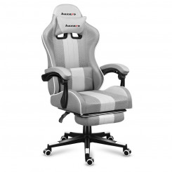 Gamer Chair Huzaro HZ-Force 4.7 White Mesh White Grey