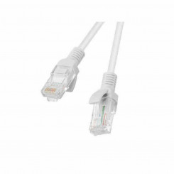 Жесткий сетевой кабель UTP категории 6 Lanberg PCU6-10CC-0100-S Белый Серый 1 м