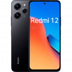 Nutitelefonid Xiaomi Redmi 12 Must 8 GB RAM Mediatek Helio G88 6,8 256 GB