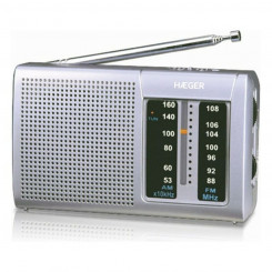 AM/FM radio Haeger PR-BIB.001A Grey