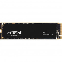 Kõvaketas Crucial P3 500 GB SSD