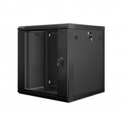 Wall-mounted server cabinet Lanberg WF01-6612-10B