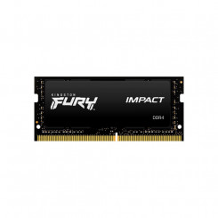 Оперативная память плюс Kingston FURY IMPACT CL15 8 ГБ DDR4 2666 МГц