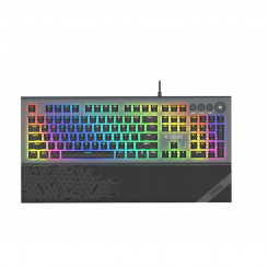 Keyboard Ibox AURORA K-5 Black Graphite Gray QWERTY Qwerty US
