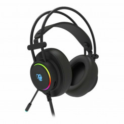 Gamer Headset CoolBox DG-AUR-01 Black with microphone