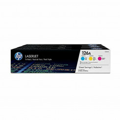 Тонер HP CF341A Трехцветный картридж