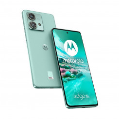 Смартфоны Motorola Edge 40 neo 6.55 Mediatek Dimensity 1050 12 ГБ ОЗУ 256 ГБ Синий Mint Green